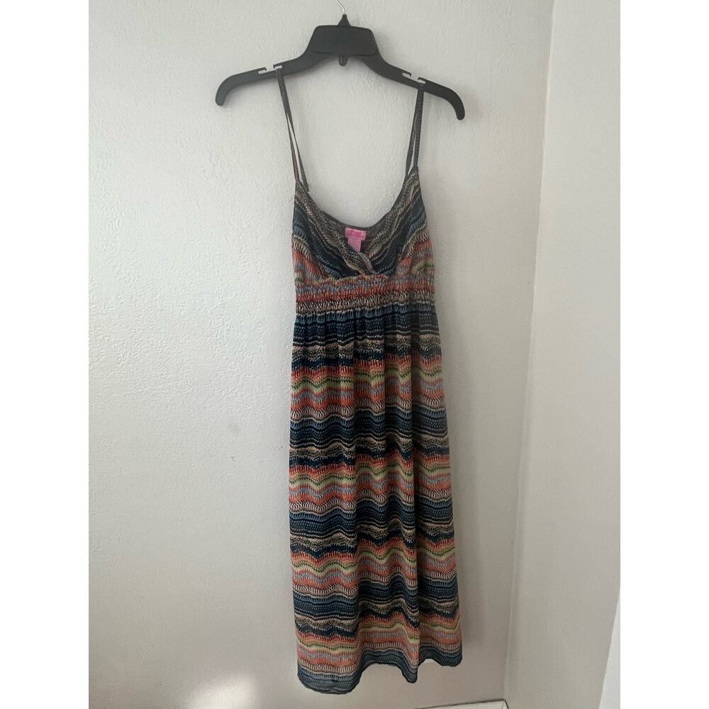 Multi color maxi summer dress Size Medium
